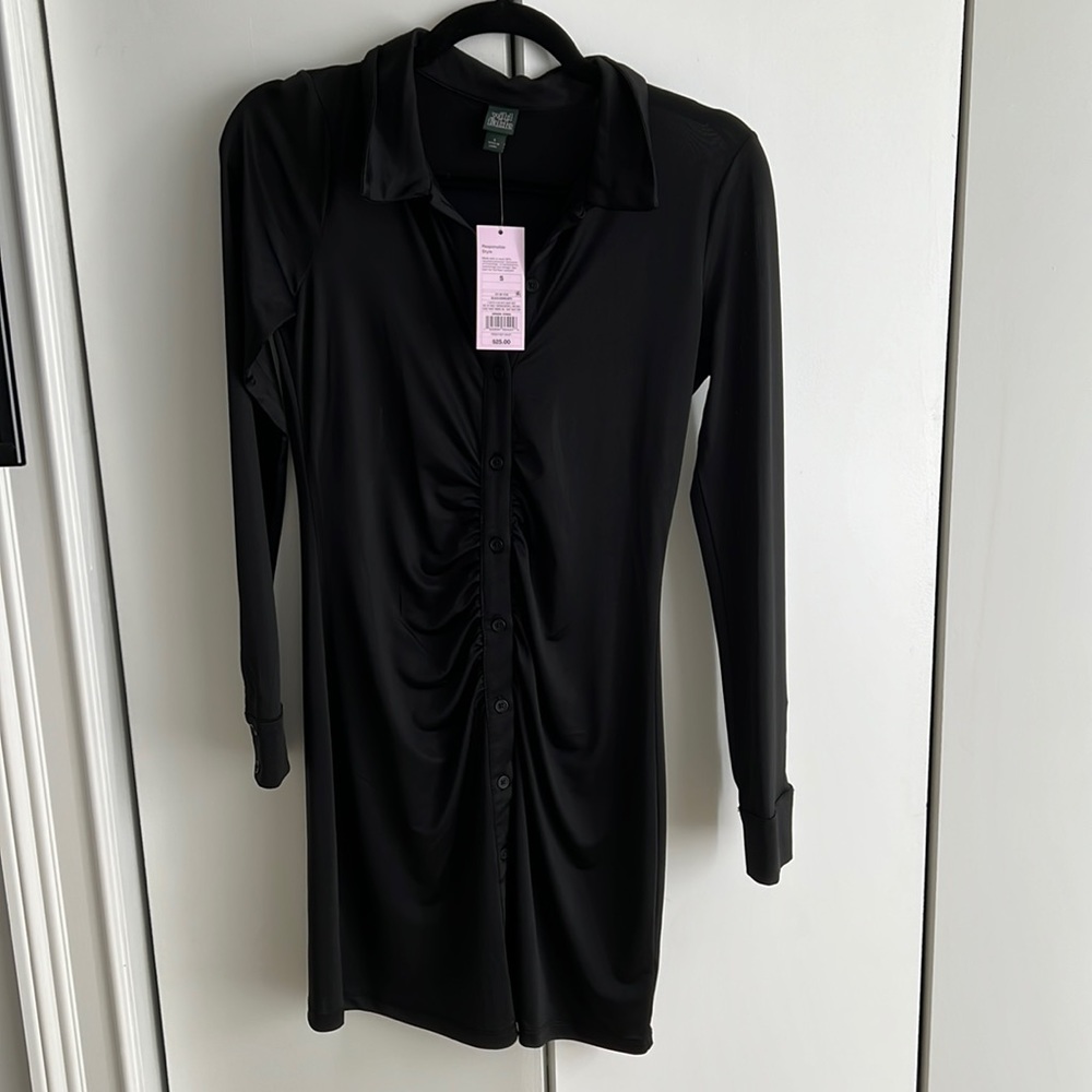 Black dress long sleeve